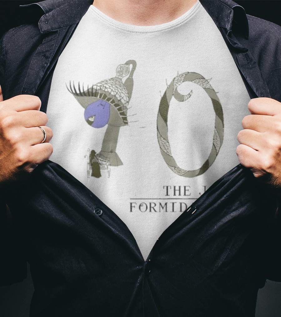 The Joy Formidable 10th Anniversary ABCM Eye And Serpent Imagery T-Shirt