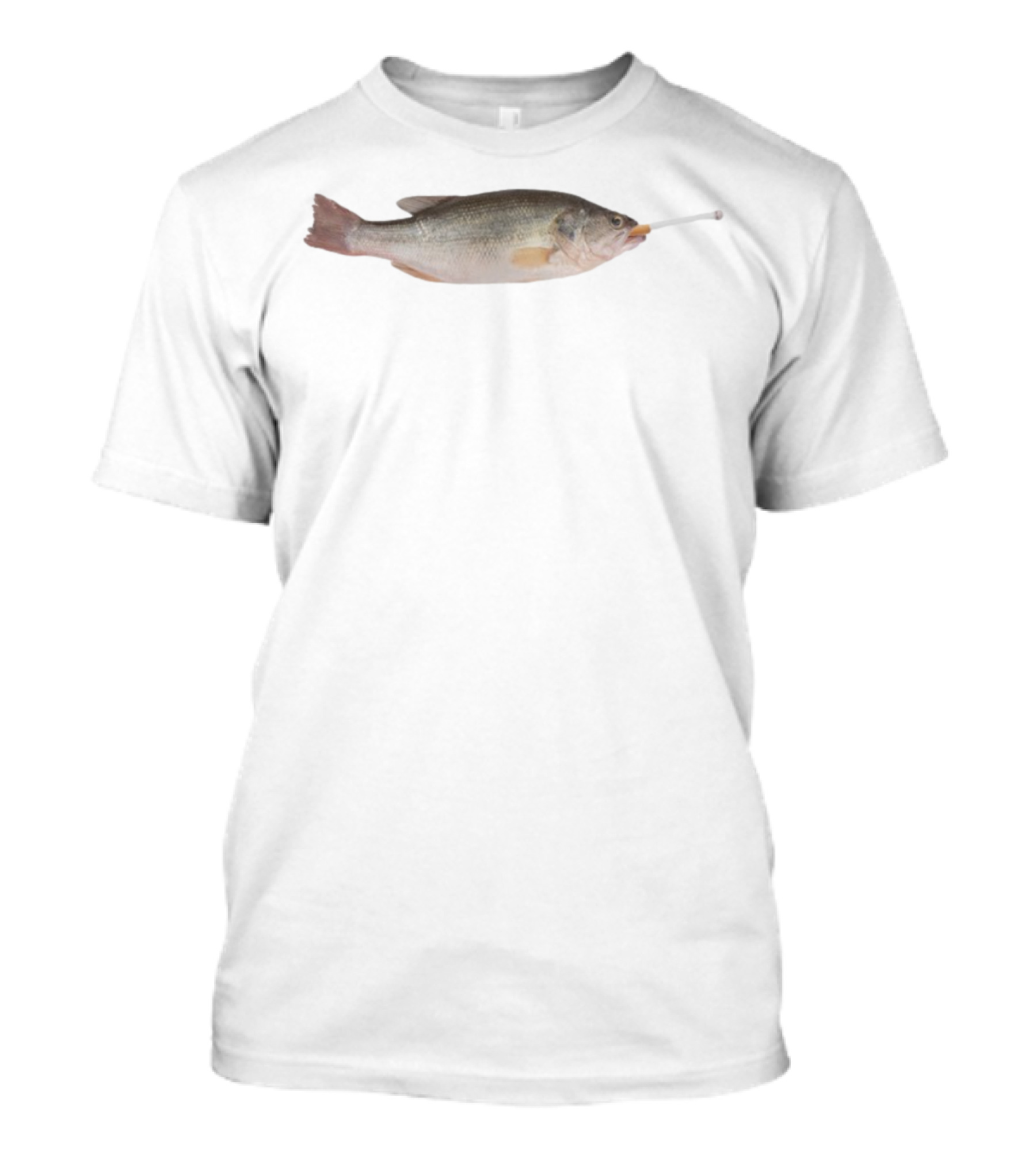 Worst Dope Ass Fish Smoking Joke T-Shirt