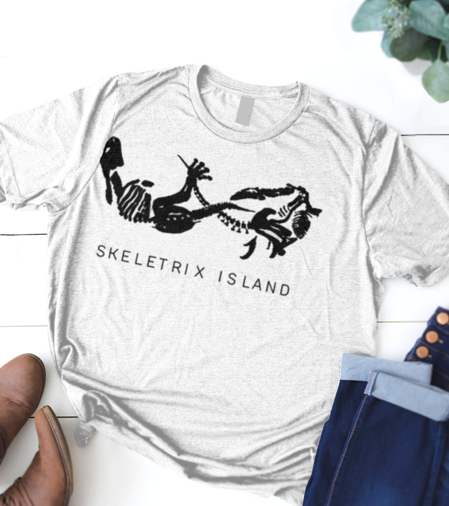 Skeletrix Island Dinosaur Skeleton Adventure T-Shirt