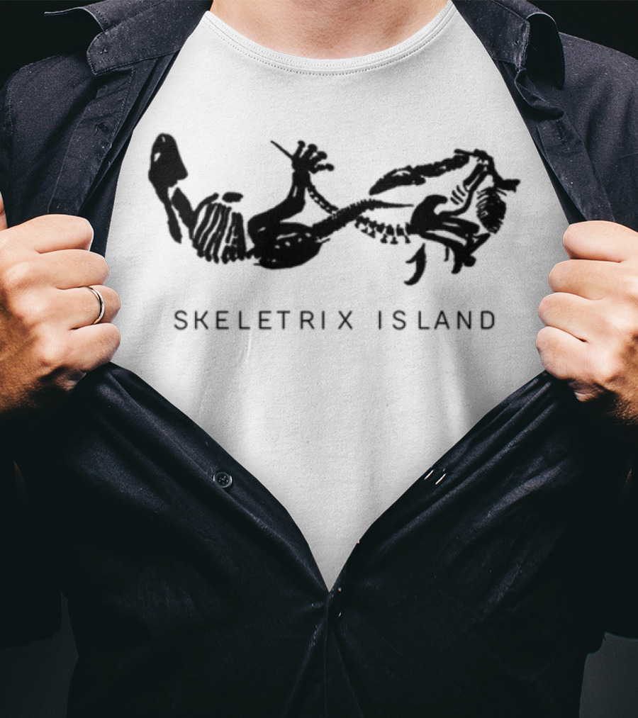 Skeletrix Island Dinosaur Skeleton Adventure T-Shirt