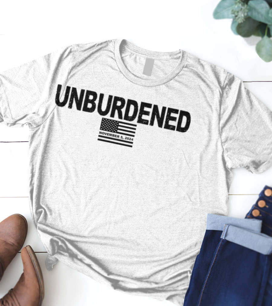 Unburdened November 5 2024 American Flag T-Shirt