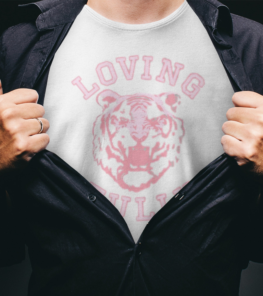 Loving Fully Pink Tiger T-Shirt