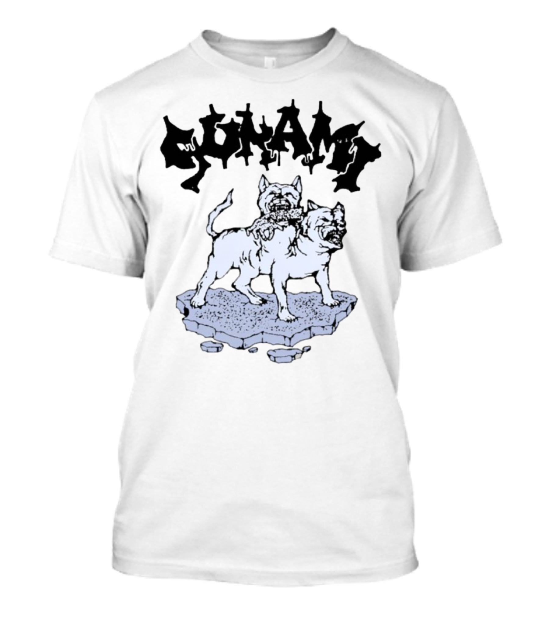 Sunami Dogs Insane Two-Headed Canine Rugged Terrain T-Shirt