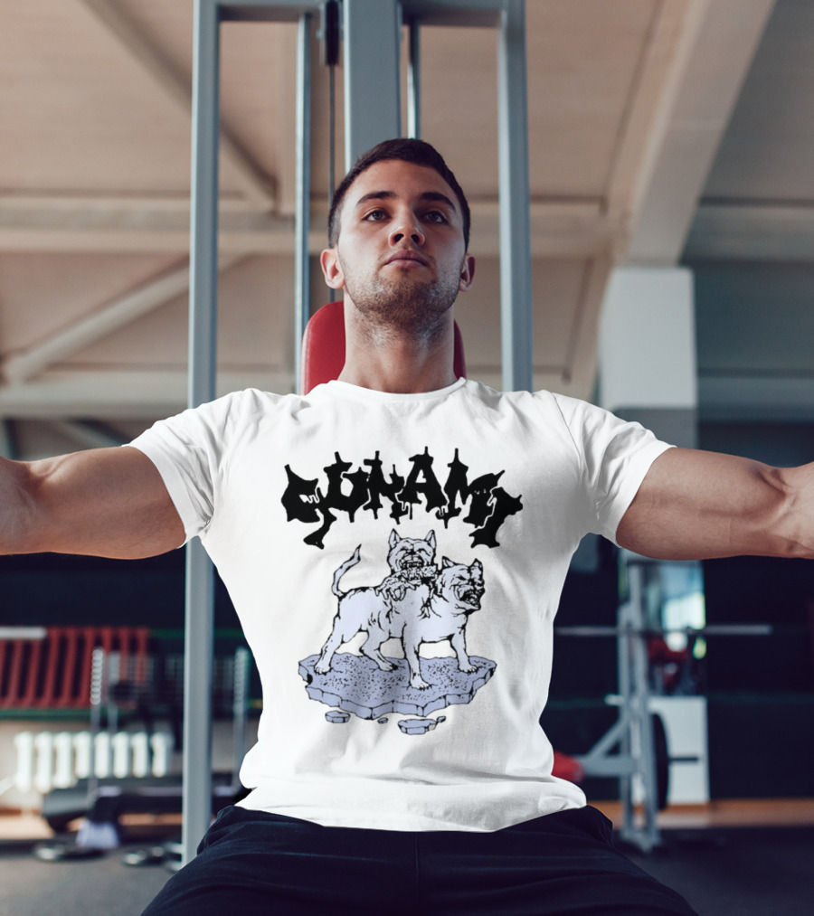 Sunami Dogs Insane Two-Headed Canine Rugged Terrain T-Shirt