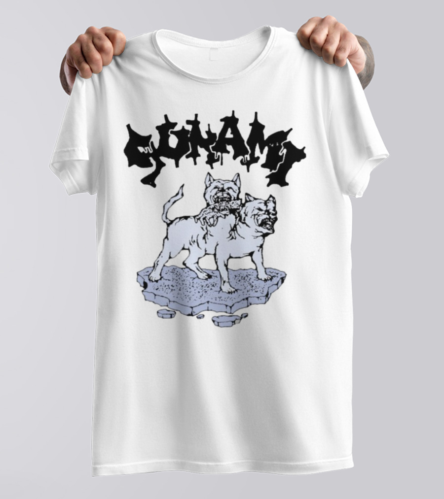 Sunami Dogs Insane Two-Headed Canine Rugged Terrain T-Shirt