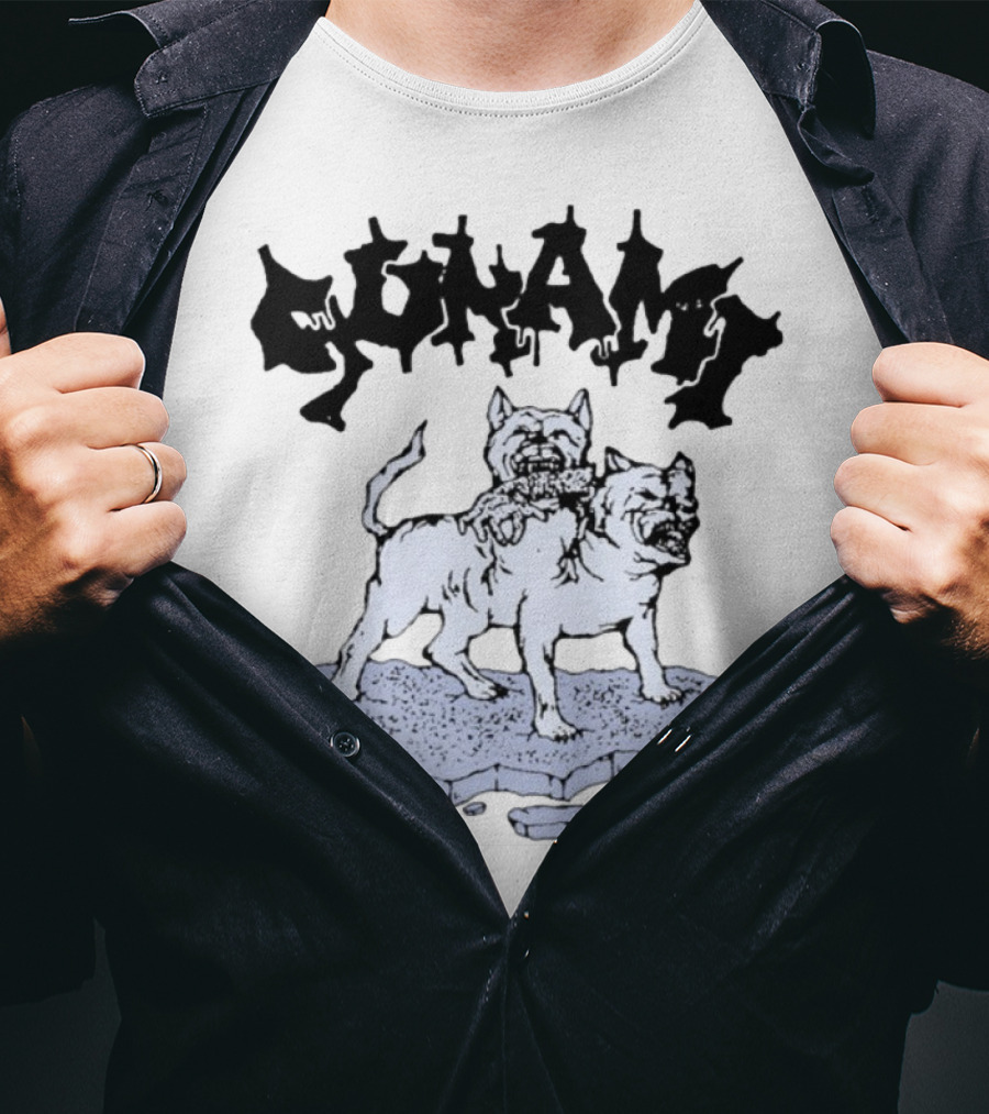 Sunami Dogs Insane Two-Headed Canine Rugged Terrain T-Shirt