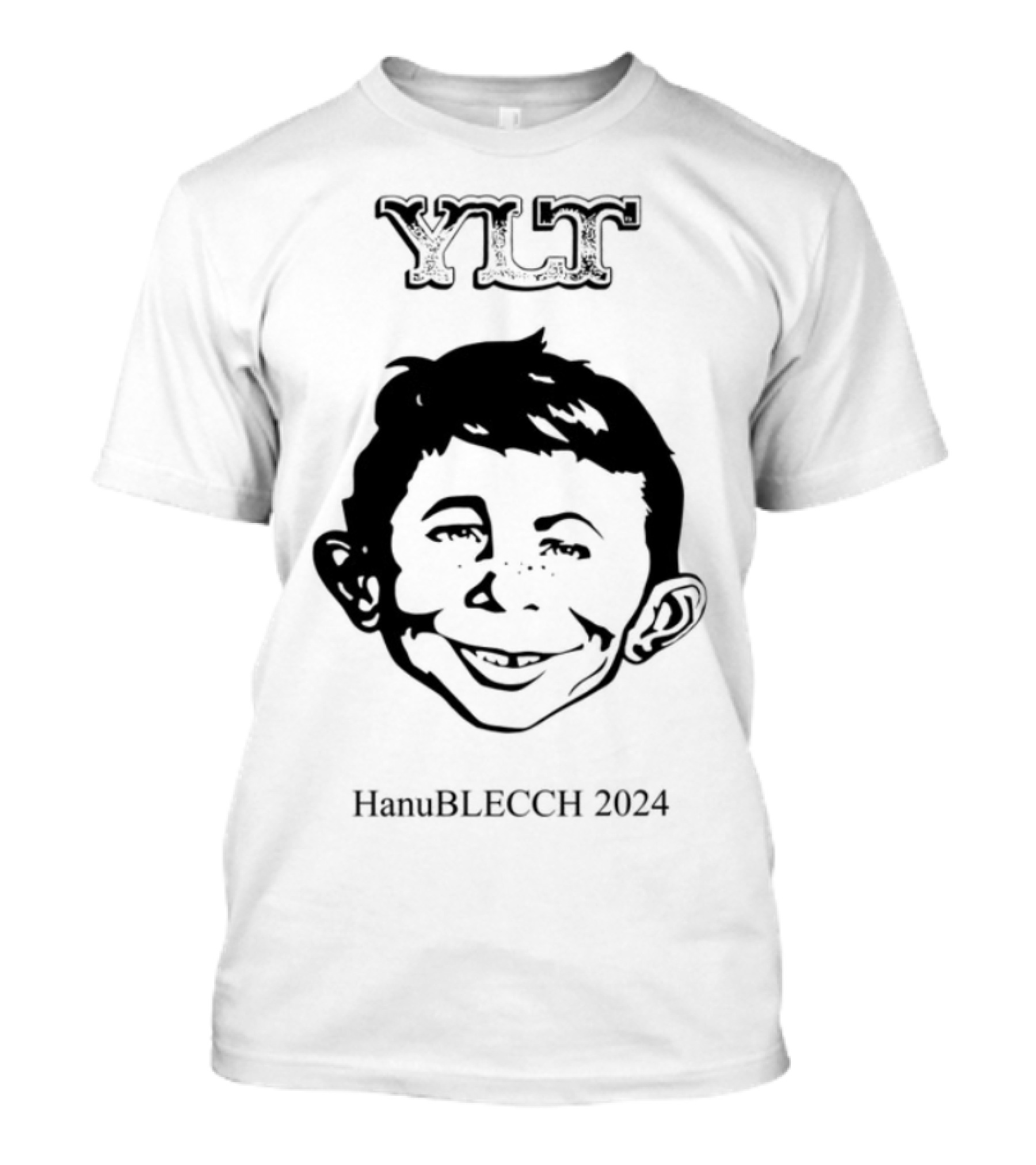 Yo La Tengo Hanukkah 2024 YLT Alfred E Neuman T-Shirt