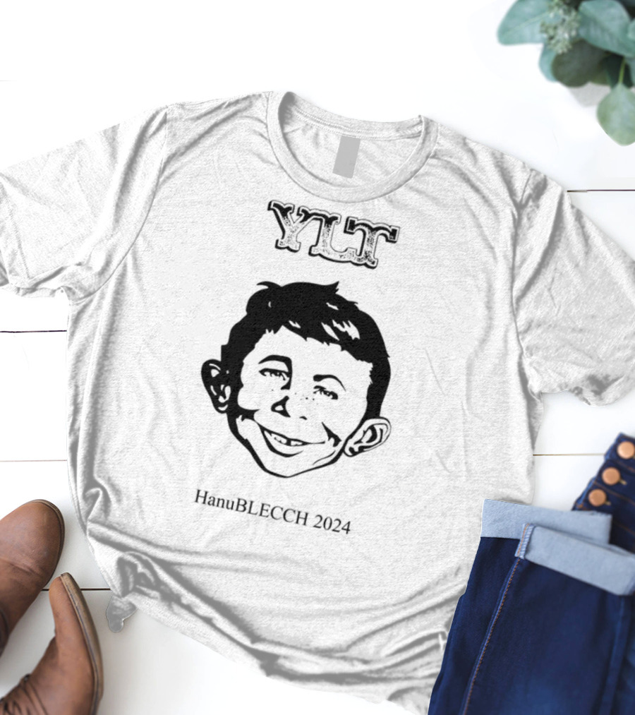 Yo La Tengo Hanukkah 2024 YLT Alfred E Neuman T-Shirt
