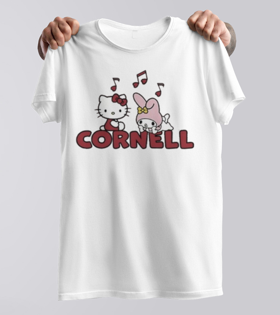 Cornell University Hello Kitty My Melody Musical Collaboration T-Shirt
