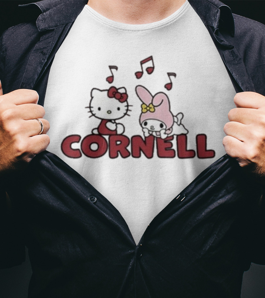 Cornell University Hello Kitty My Melody Musical Collaboration T-Shirt