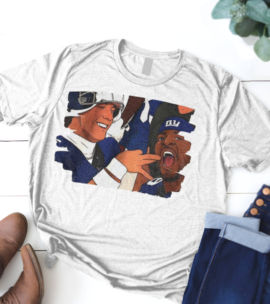 Jaxson Dart Cam Skattebo New York Giants Football Funny Moment NY Giants Helmets T-Shirt