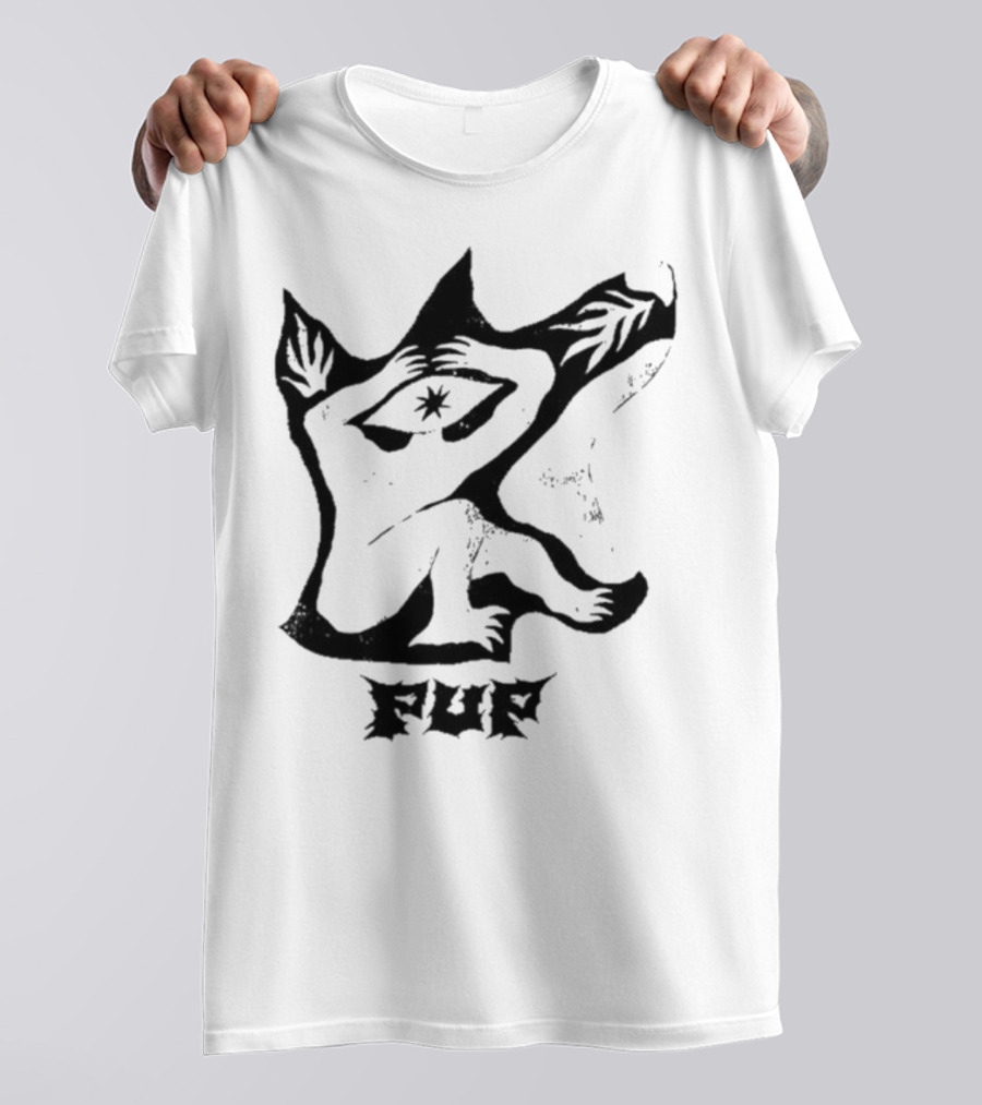 Pup Flames Creature With Wings T-Shirt
