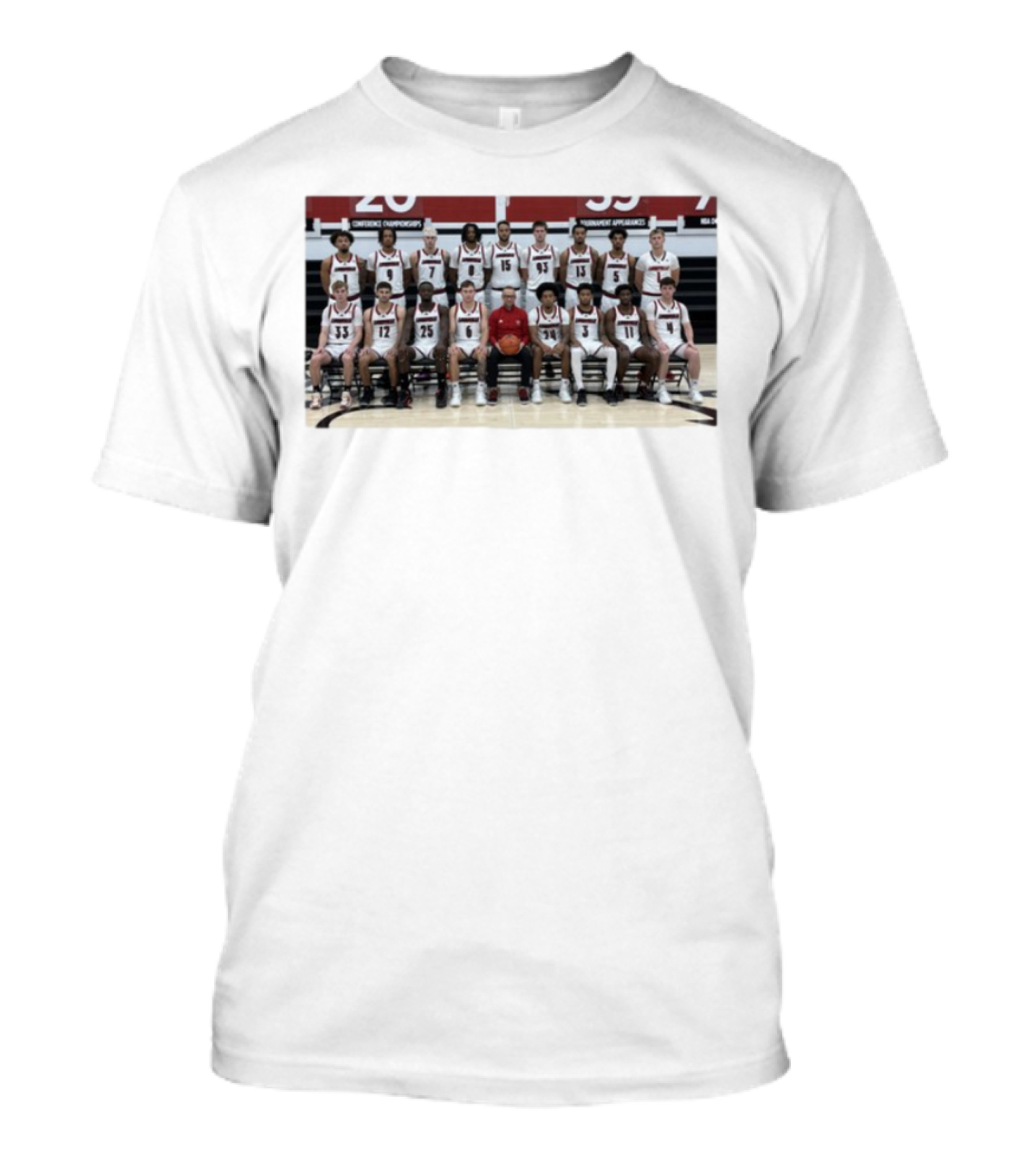 2024-25 Louisville Cardinals Basketball Team Players Roster T-Shirt