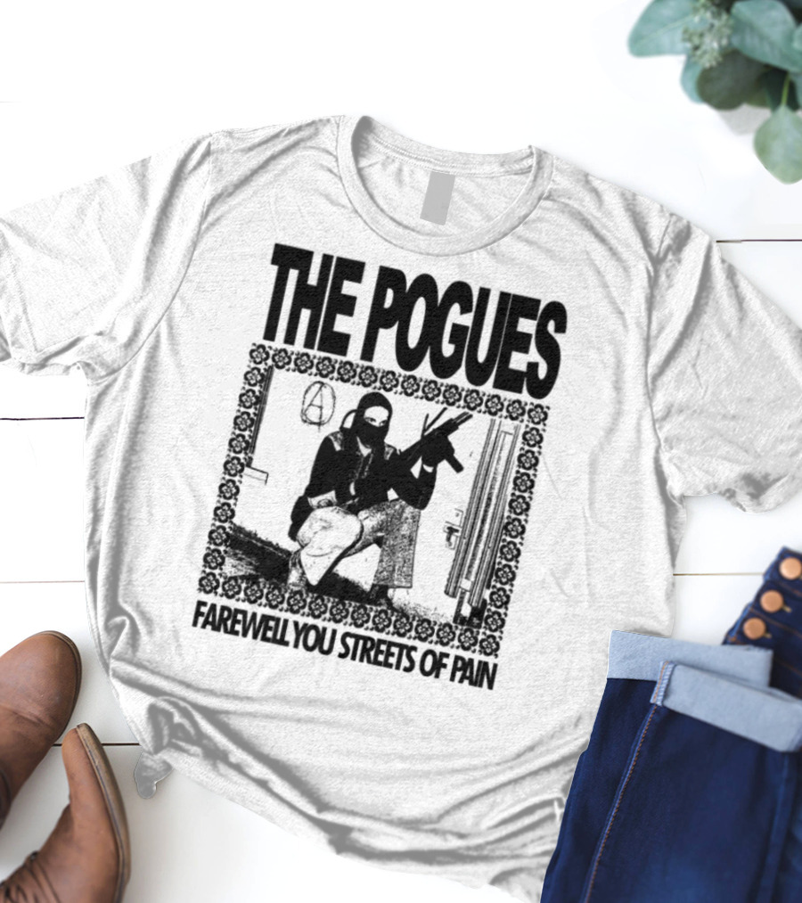 The Pogues Farewell You Streets Of Pain Copycatvideopress T-Shirt
