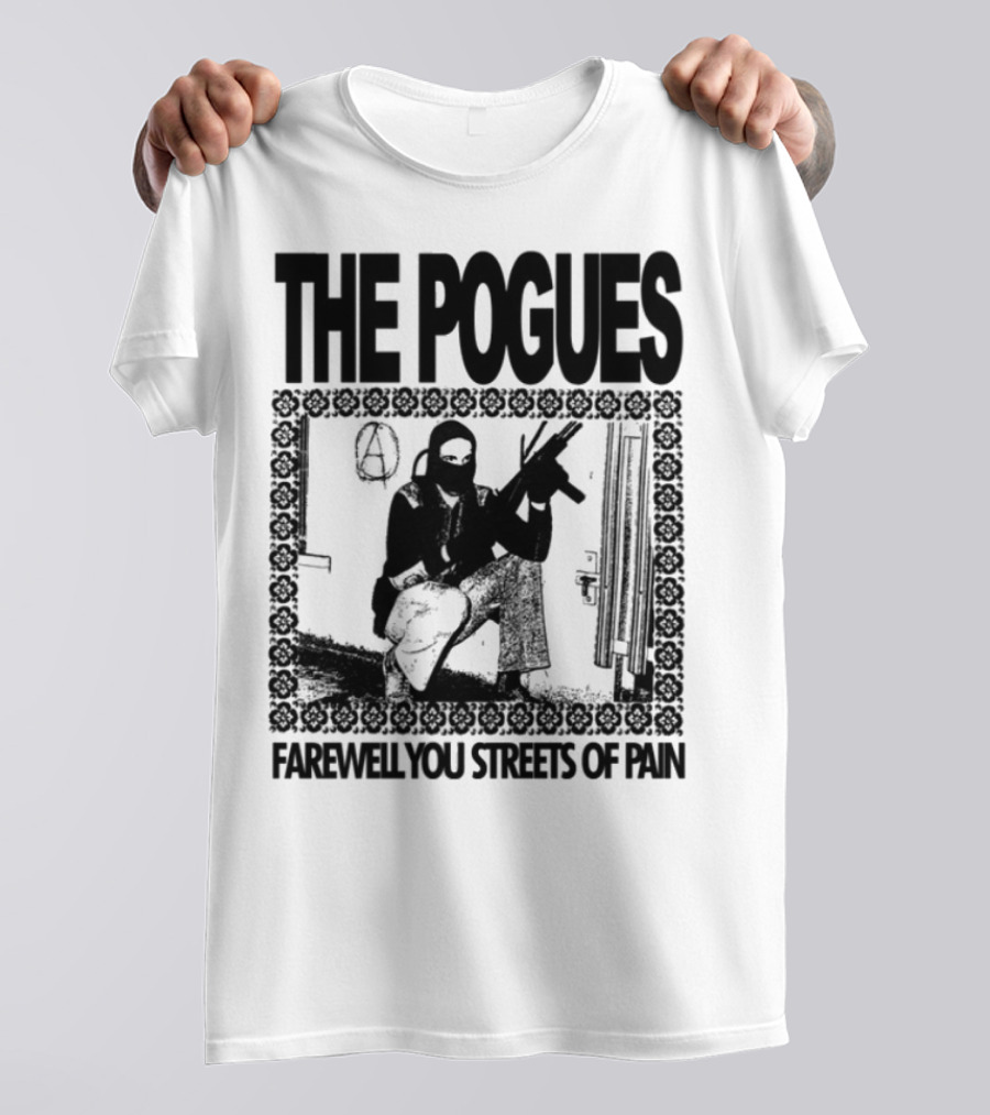 The Pogues Farewell You Streets Of Pain Copycatvideopress T-Shirt