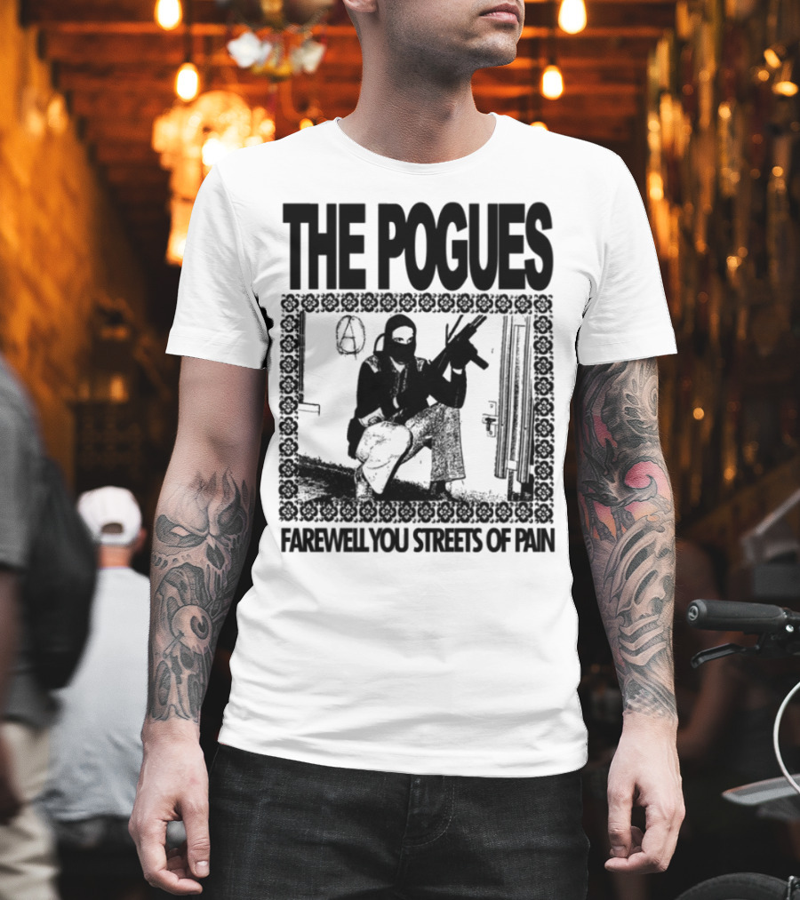 The Pogues Farewell You Streets Of Pain Copycatvideopress T-Shirt
