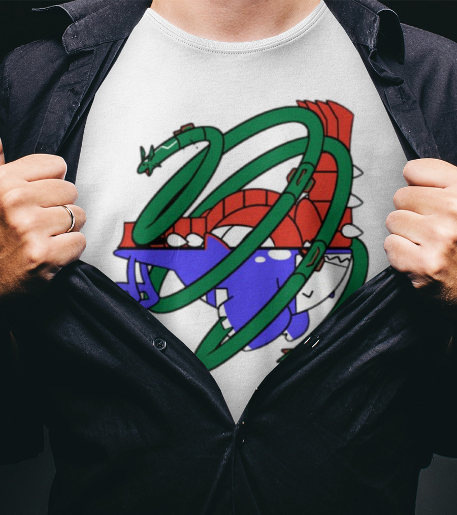 Groudon Kyogre Rayquaza Legendary Trio Icon T-Shirt