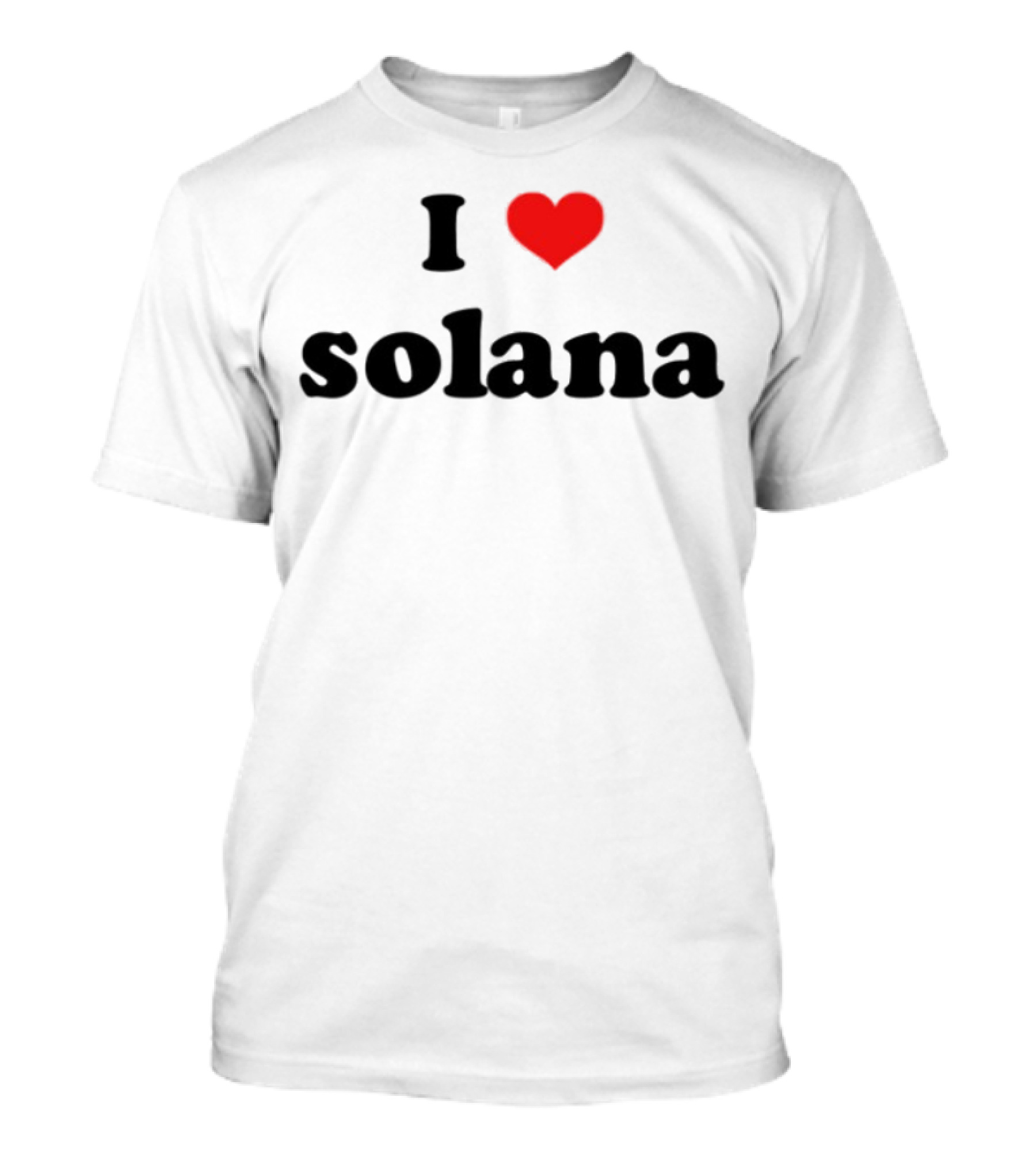 I Love Solana T-Shirt