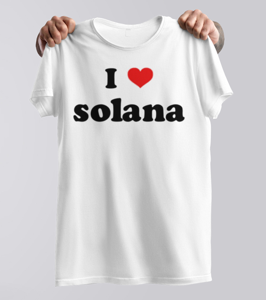 I Love Solana T-Shirt