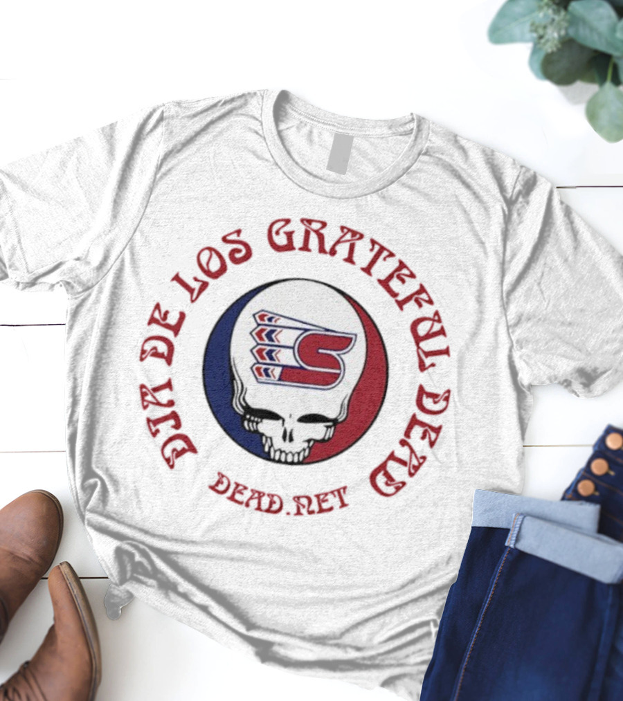 Spokane Chiefs Steal Your Face Dia De Los Grateful Dead T-Shirt