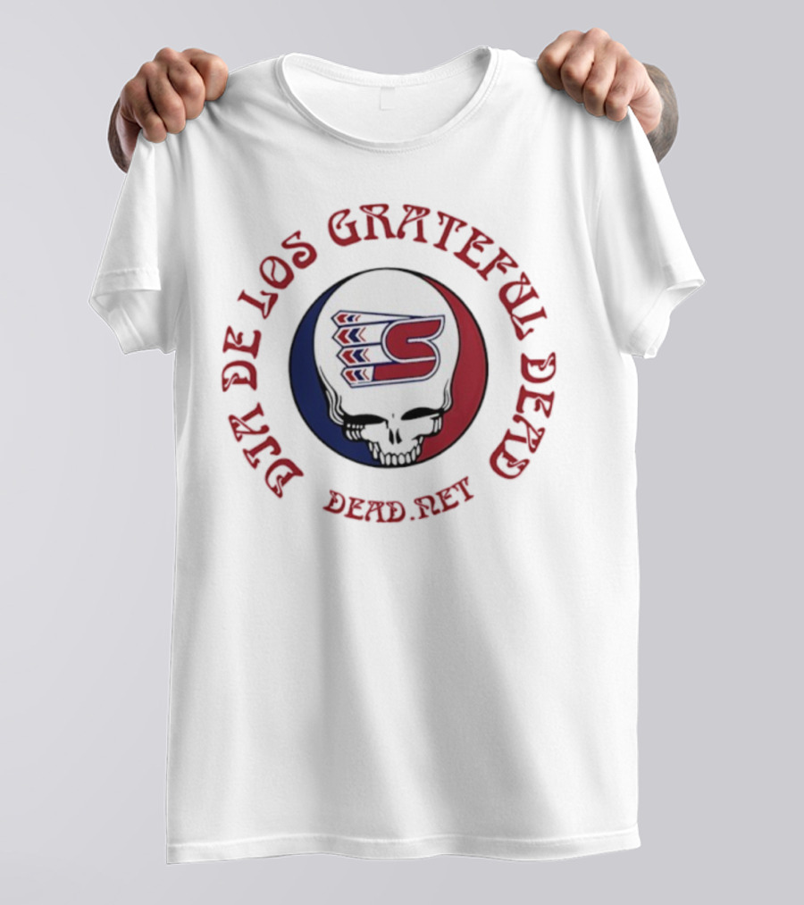 Spokane Chiefs Steal Your Face Dia De Los Grateful Dead T-Shirt