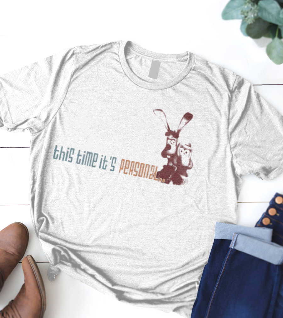 This Time It's Personal Roger Rabbit Silhouette T-Shirt