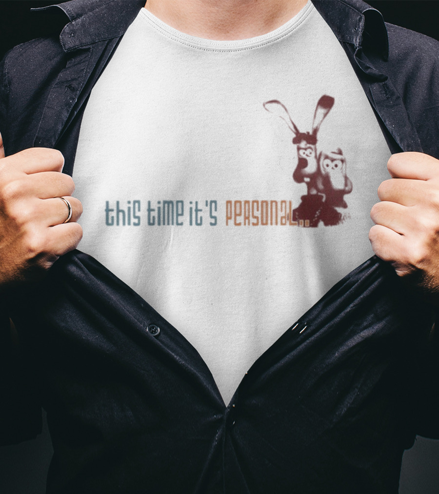 This Time It's Personal Roger Rabbit Silhouette T-Shirt