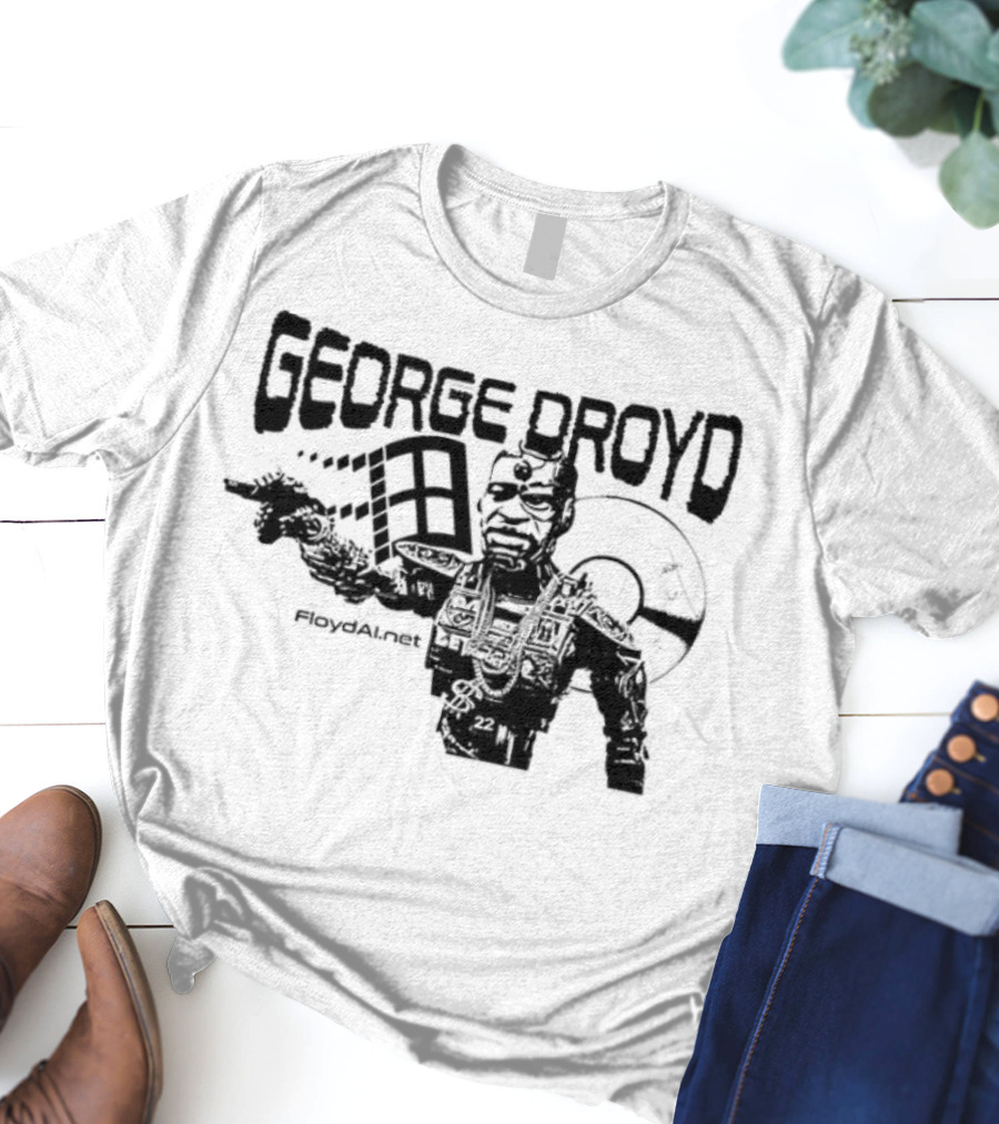 George Droyd Retro Vintage Droid Star Patterns T-Shirt