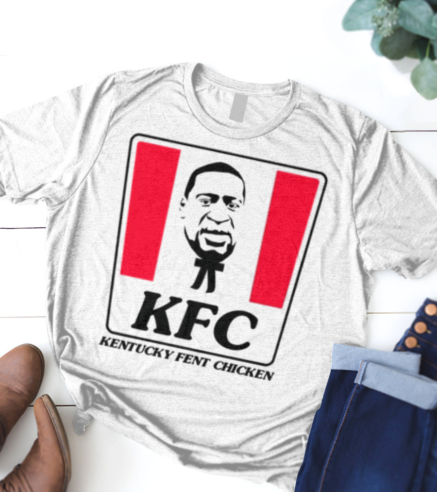 KFC Kentucky Fent Chicken Parody Red Bucket T-Shirt