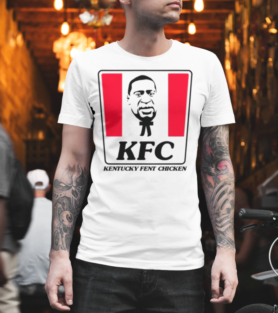 KFC Kentucky Fent Chicken Parody Red Bucket T-Shirt