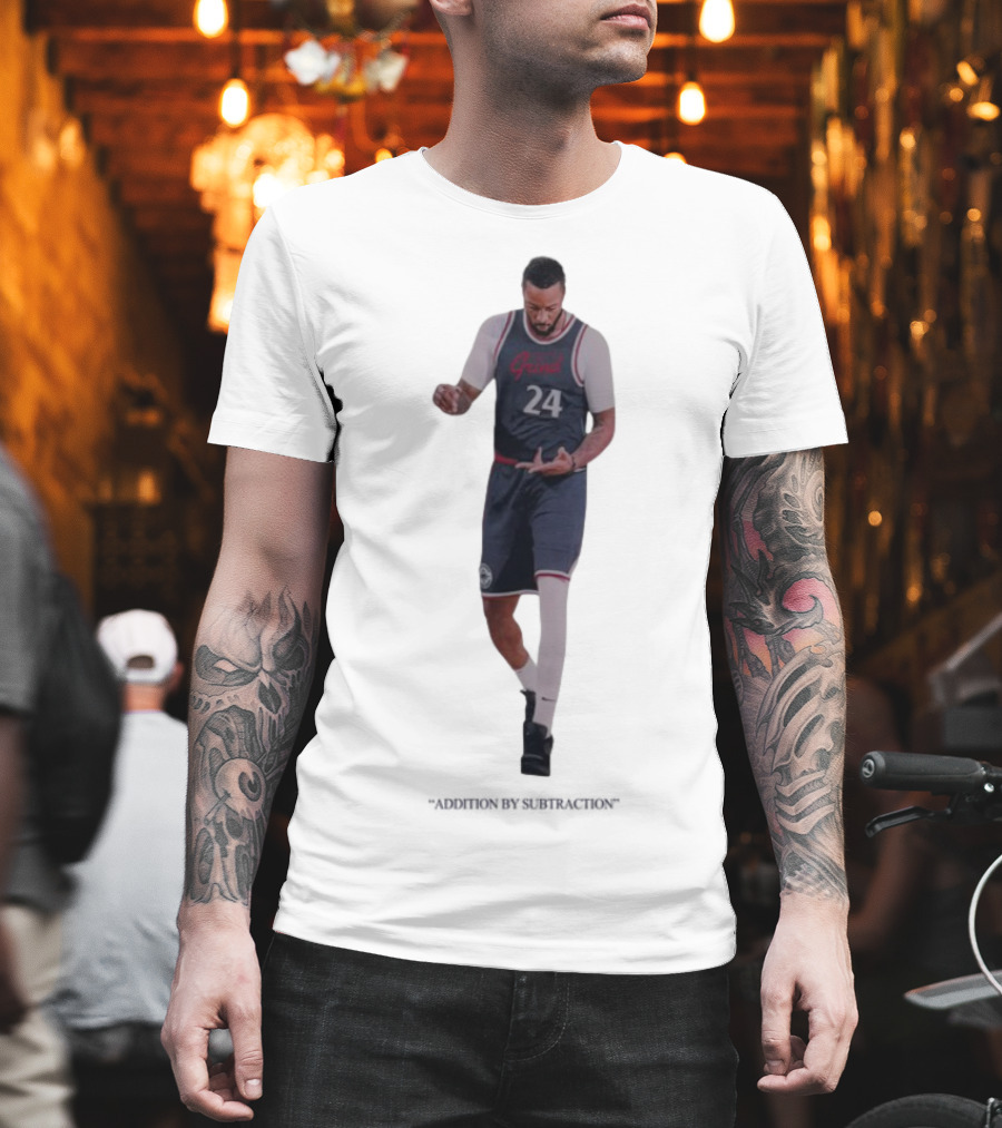 Norman Powell Grind 24 Basketball Addition By Subtraction T-Shirt