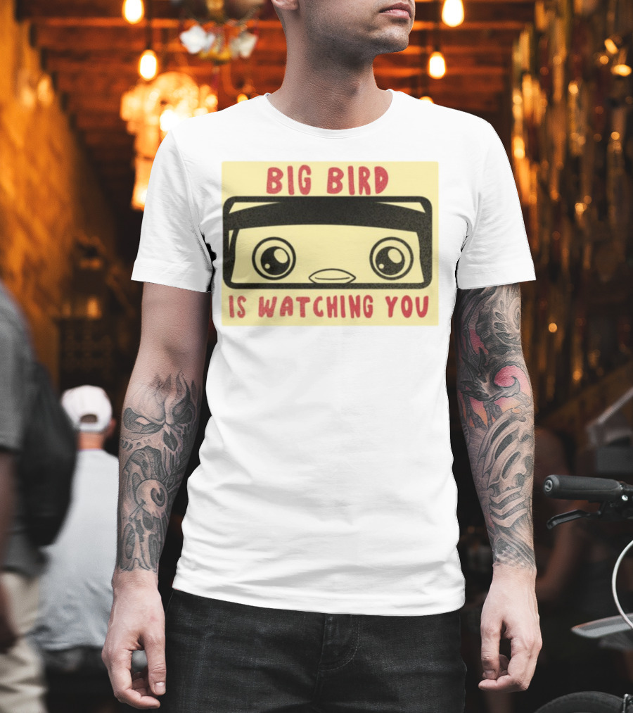 Big Bird Is Ing You Pudgy Penguins T-Shirt