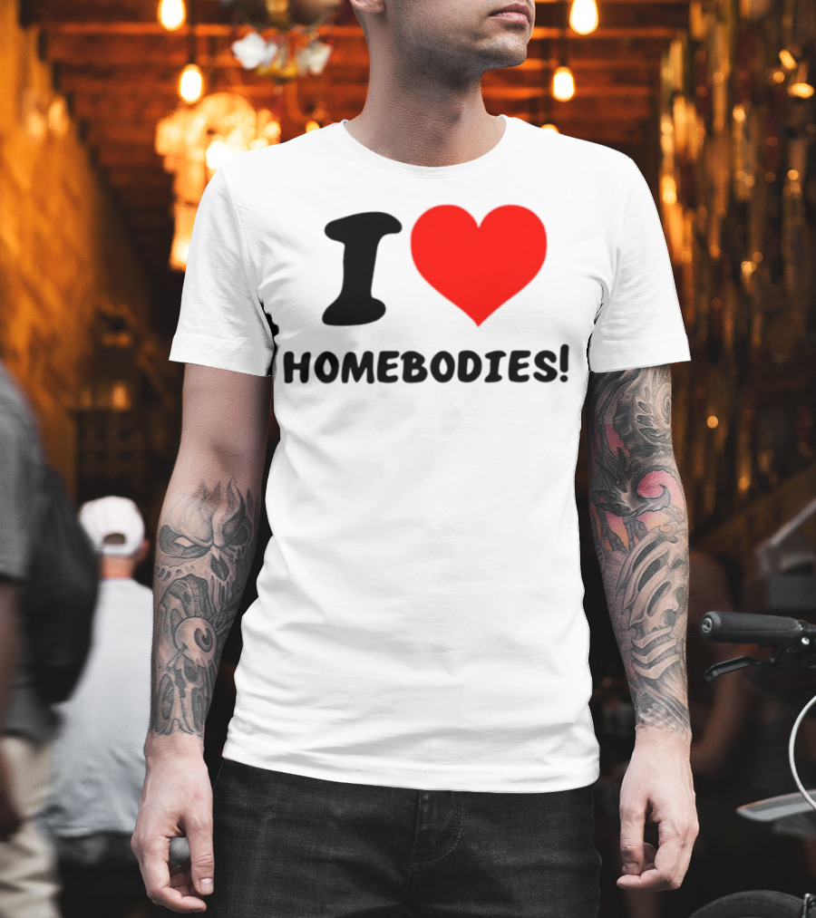 Slidesnvibes I Love Homebodies Cozy Vibes T-Shirt