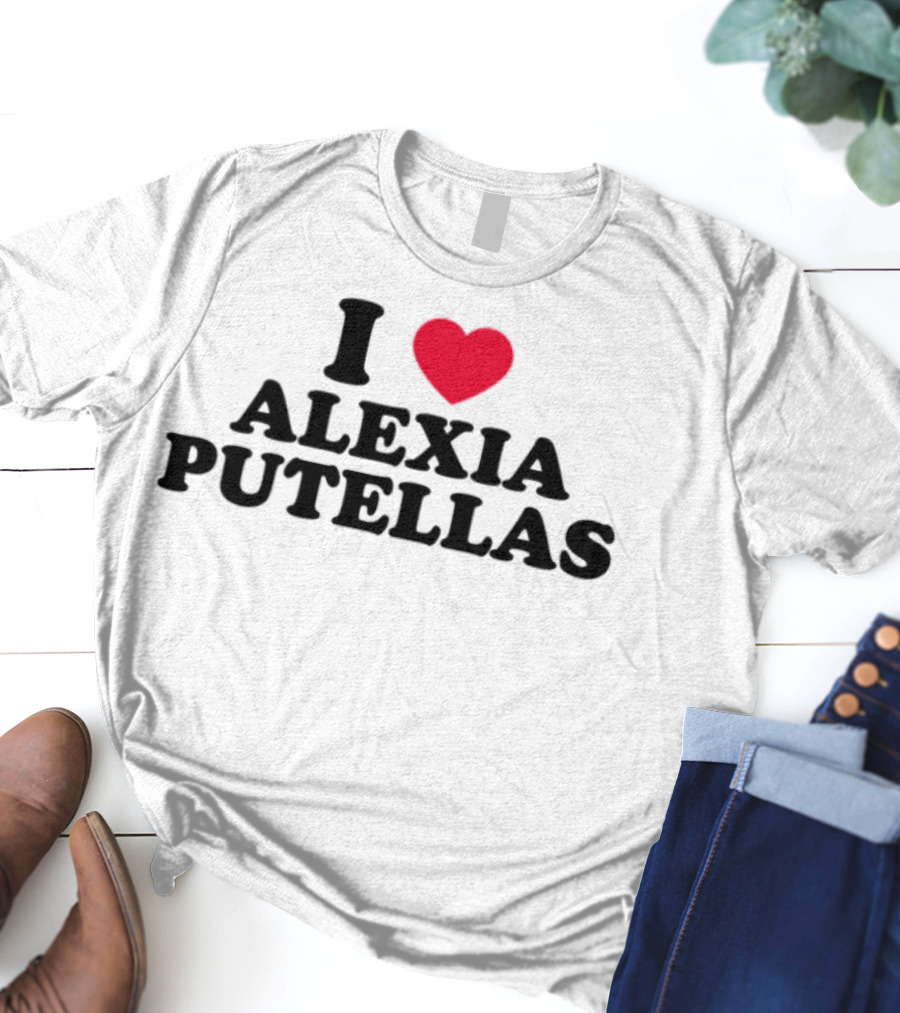 I Love Alexia Putellas Femenisolo Fan Merchandise T-Shirt