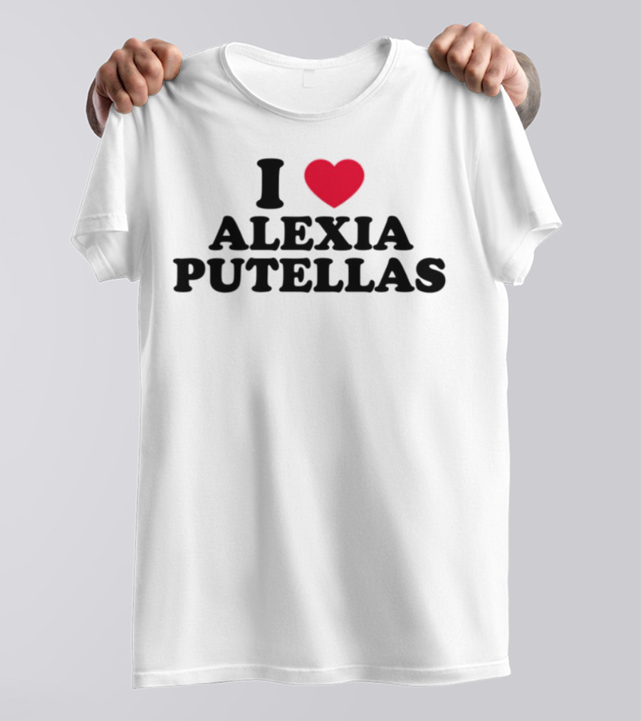 I Love Alexia Putellas Femenisolo Fan Merchandise T-Shirt