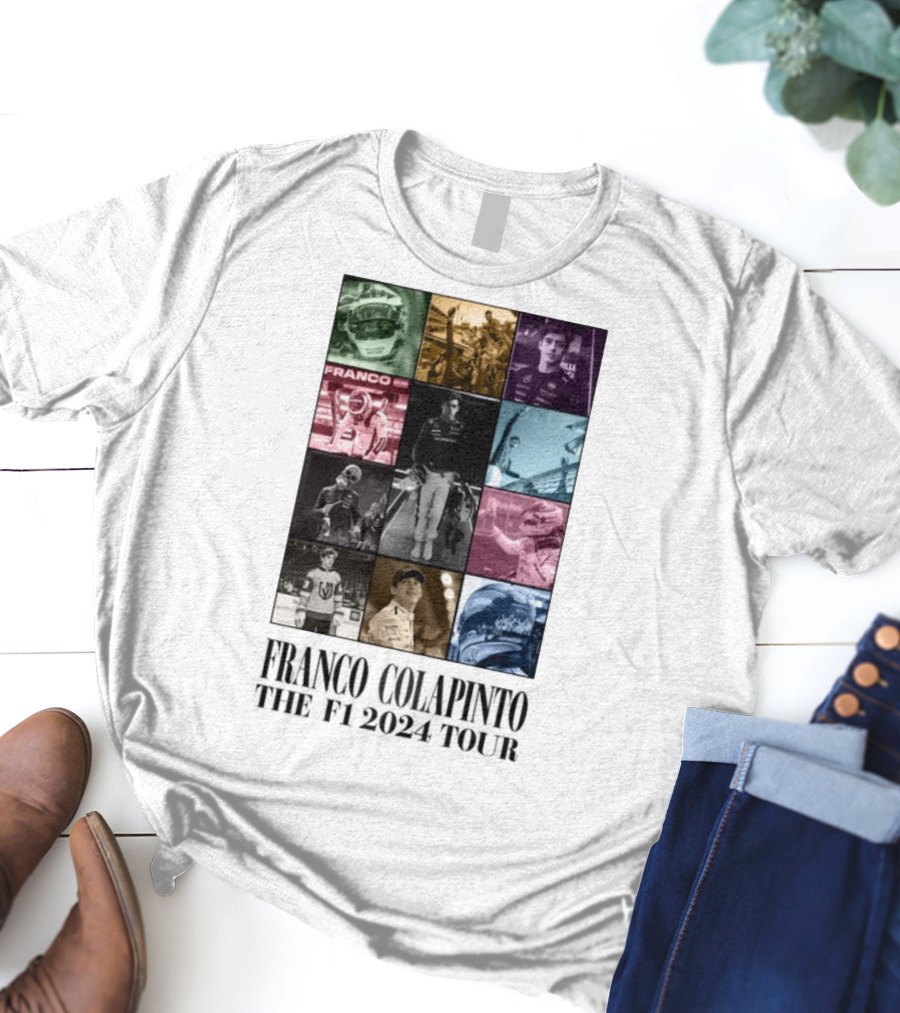 Franco Colapinto Bullet Racing F1 2024 Tour T-Shirt