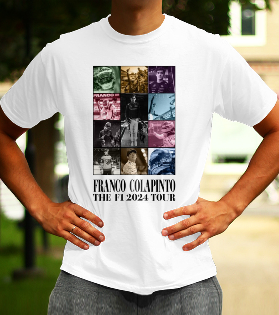 Franco Colapinto Bullet Racing F1 2024 Tour T-Shirt