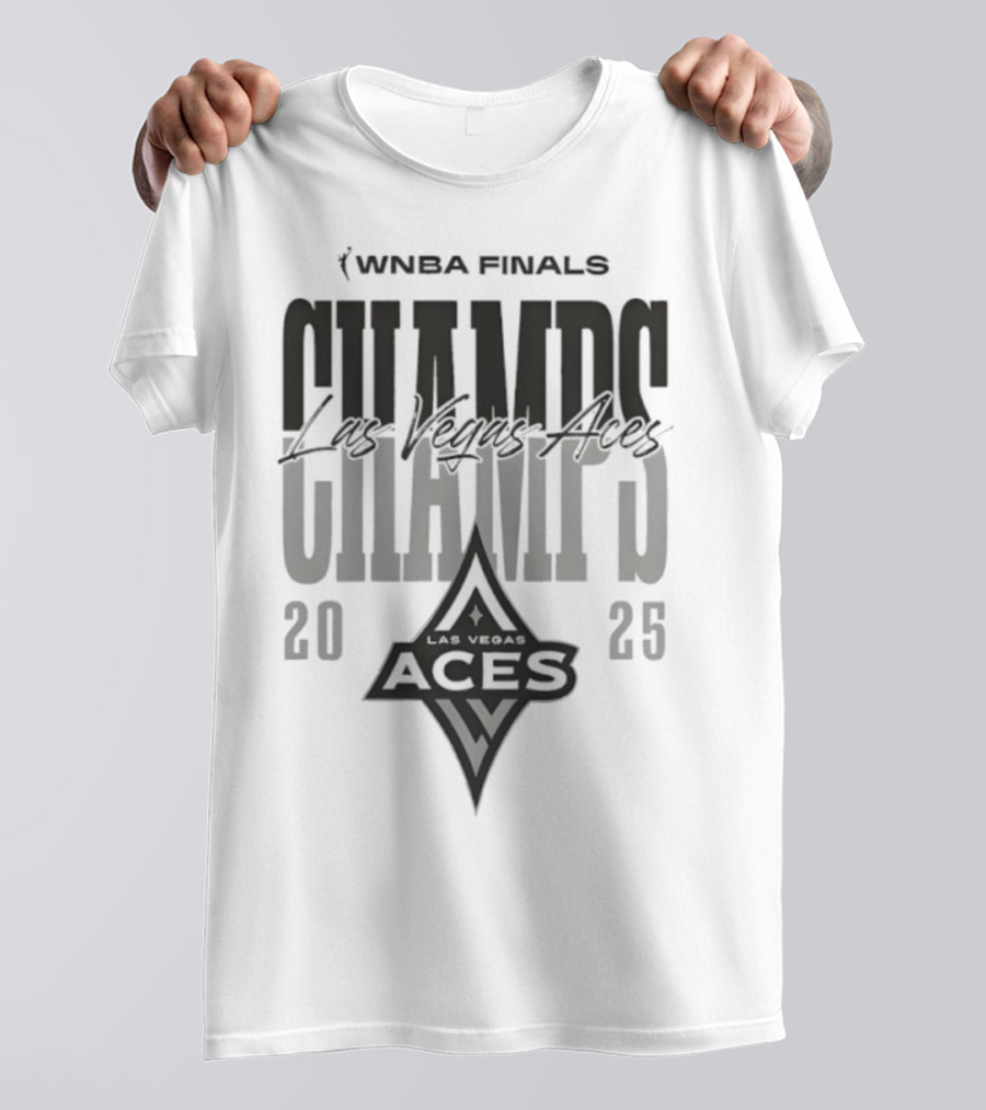 Las Vegas Aces 2025 WNBA Finals Champs T-Shirt
