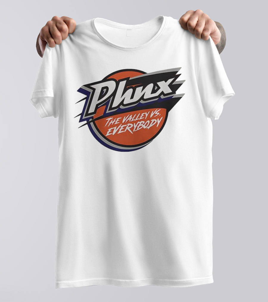 Phnx The Valley Vs Everybody Phoenix Mercury Basketball Tee T-Shirt