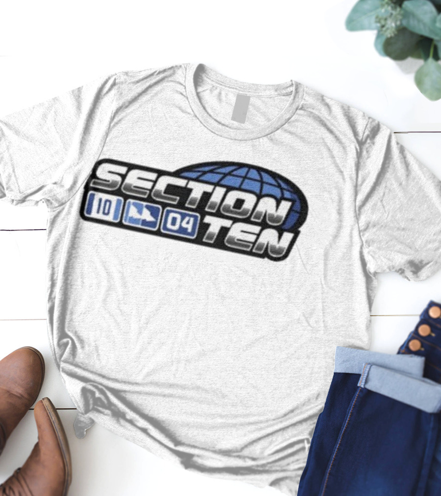 Section Ten 10 04 WS Globe T-Shirt