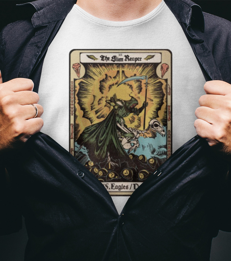 The Slim Reaper Steelers VS Eagles December 15 T-Shirt