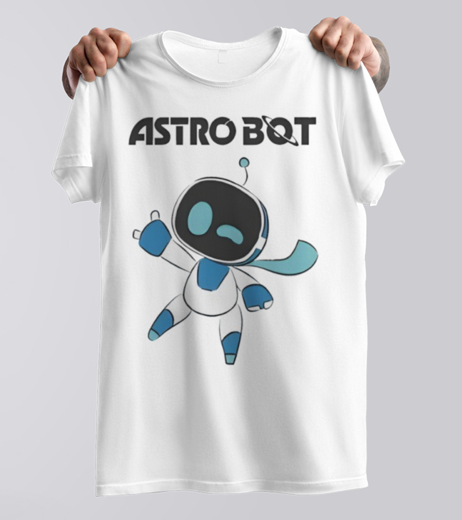 Astro Bot Robot Cartoon Character 2025 T-Shirt
