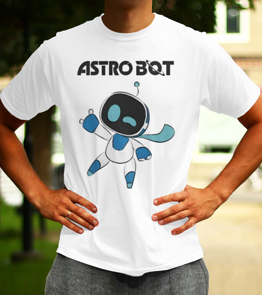 Astro Bot Robot Cartoon Character 2025 T-Shirt