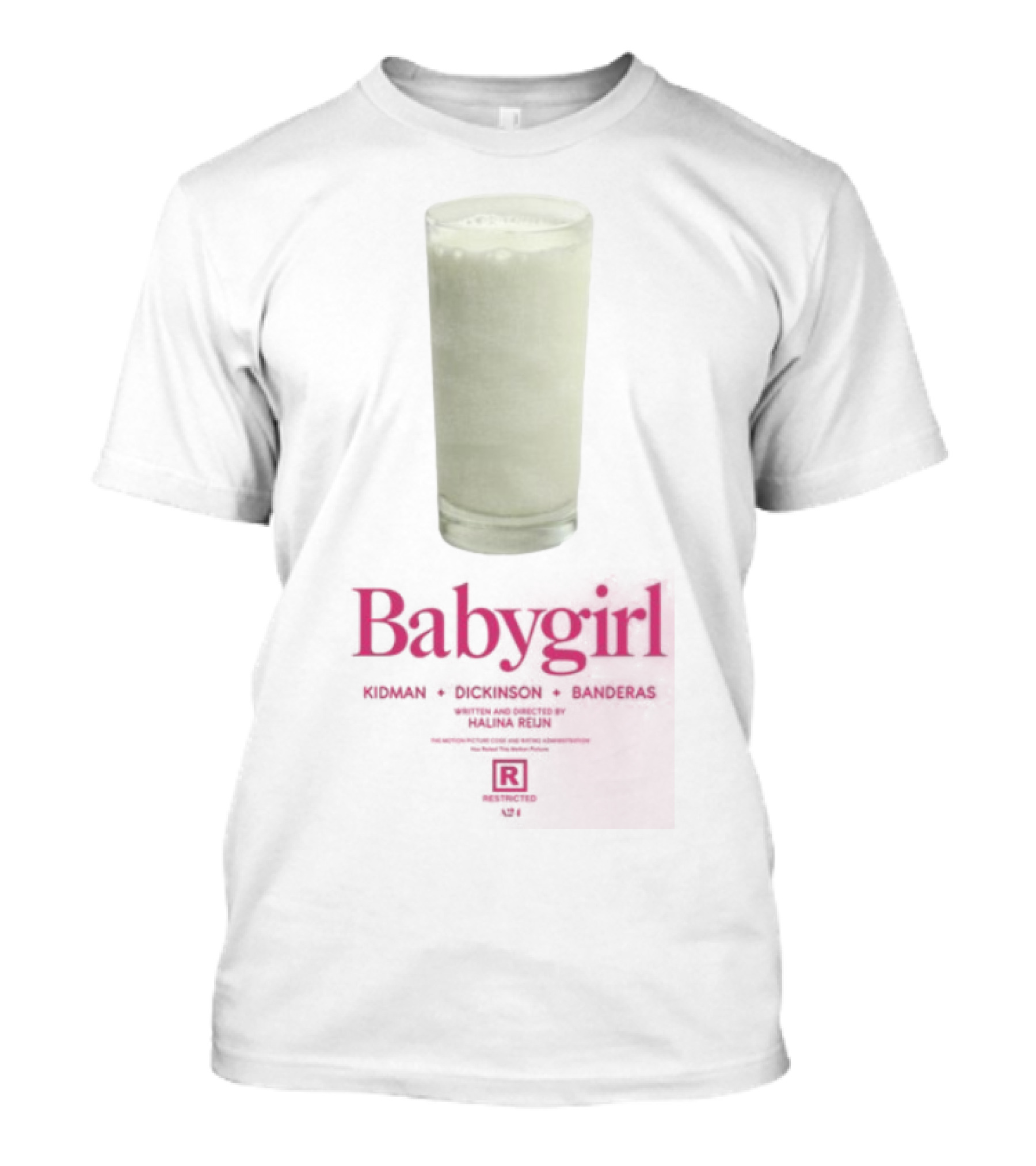 Babygirl Milch Bleib Frisch Undendbar Kaputtbar Tinte Ozean T-Shirt