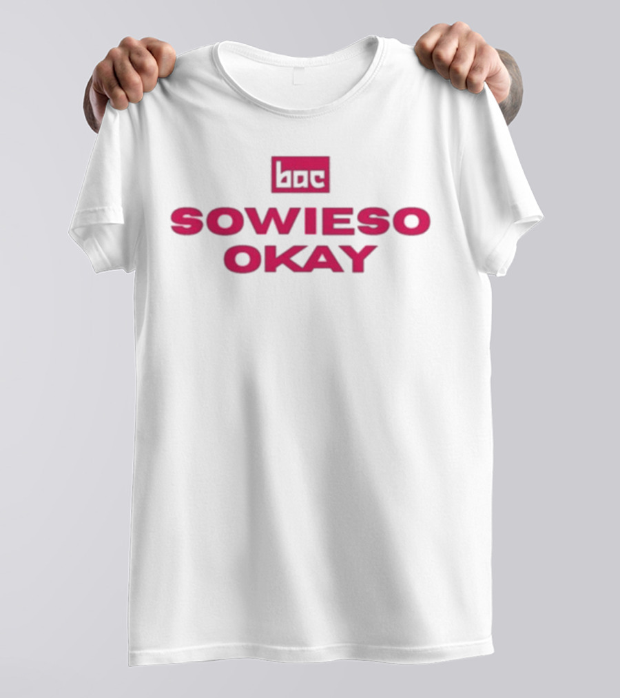 Bac Sowieso Okay Bold Red T-Shirt