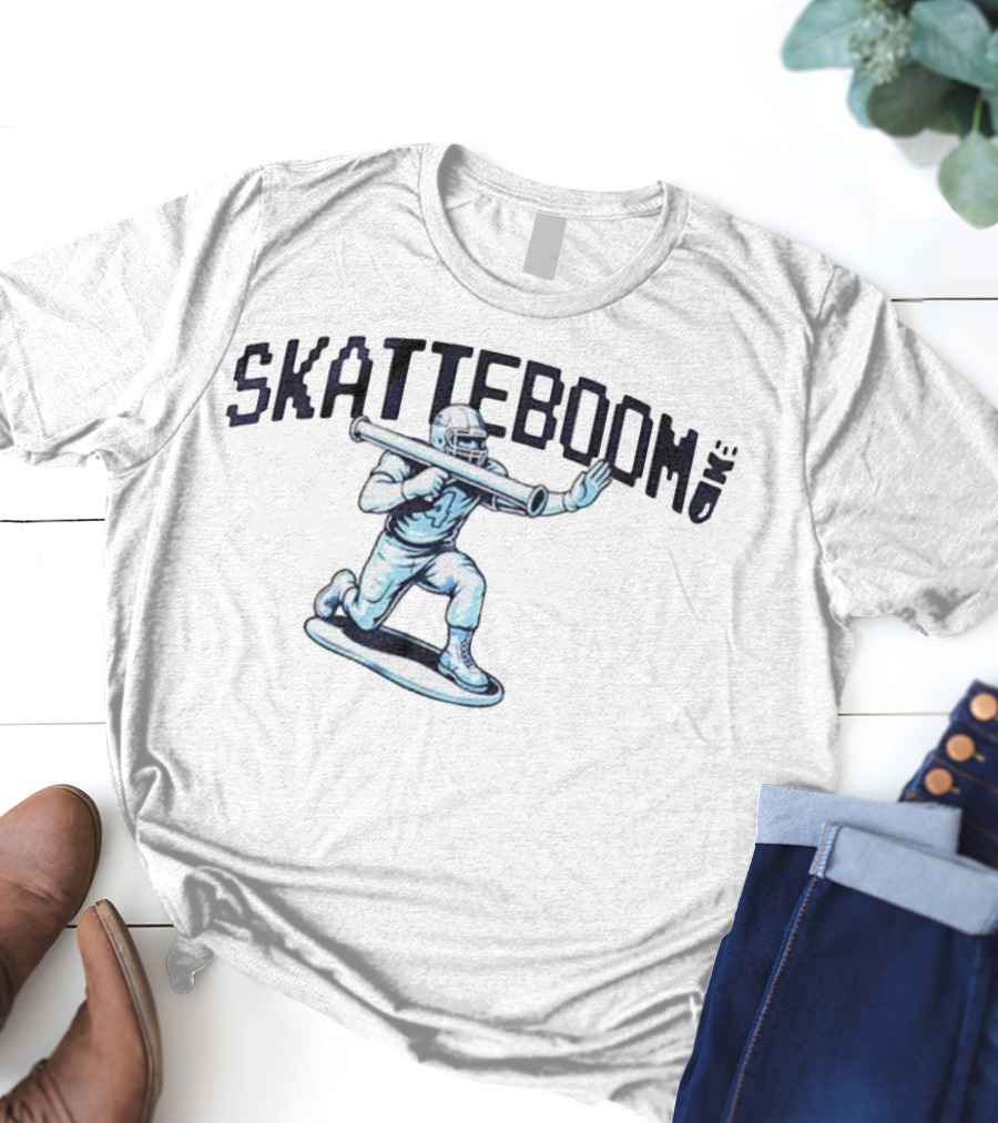 Skatteboom Toy Soldier Football Player Bazooka T-Shirt