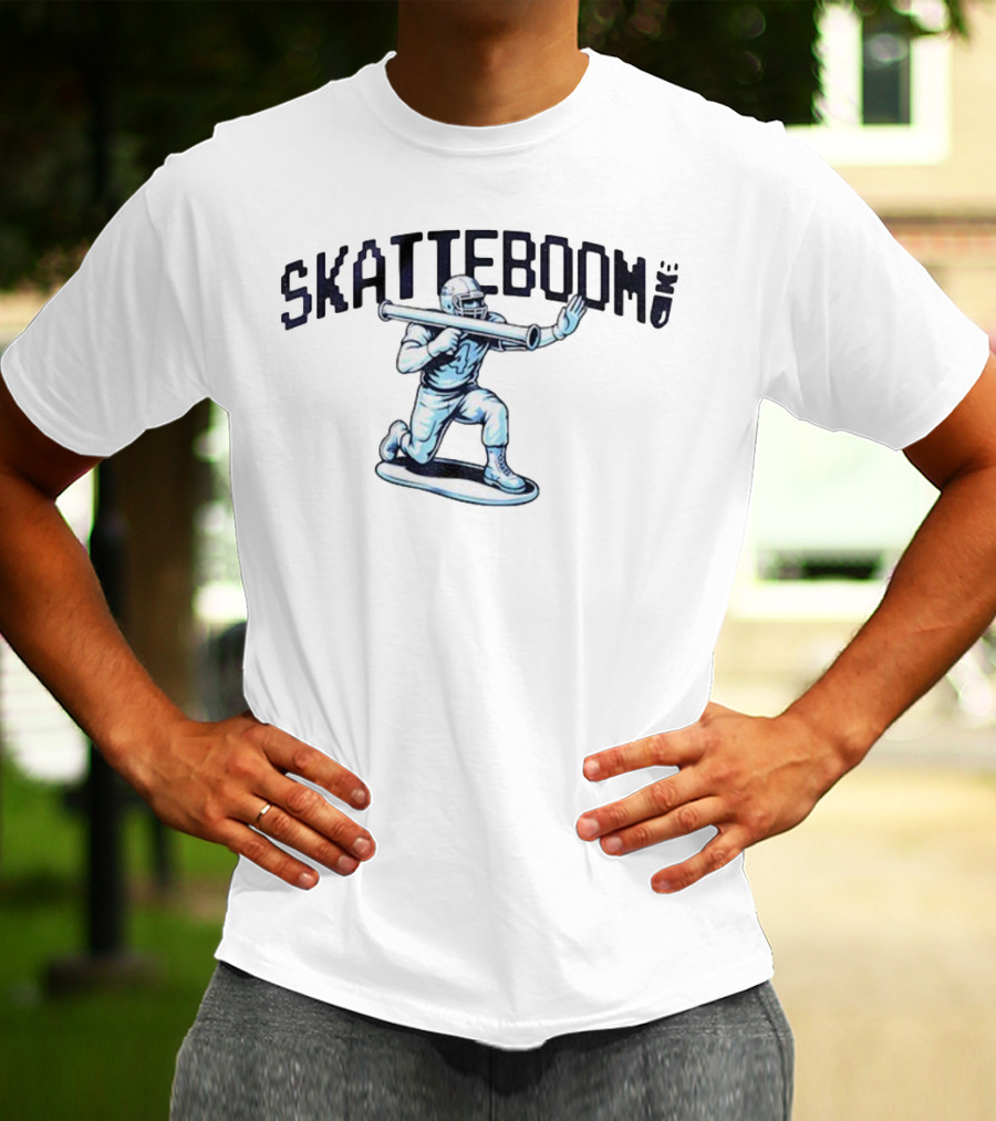 Skatteboom Toy Soldier Football Player Bazooka T-Shirt