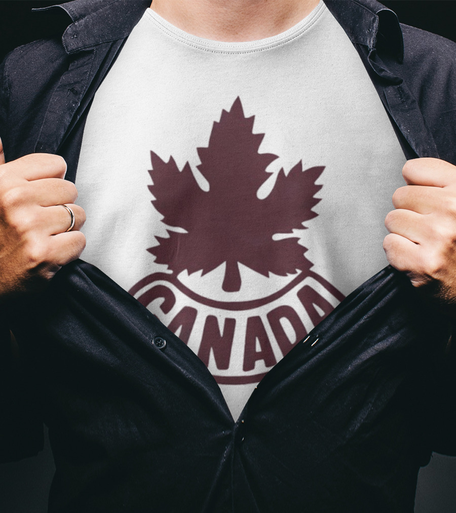 Canada Maple Leaf Badge T-Shirt