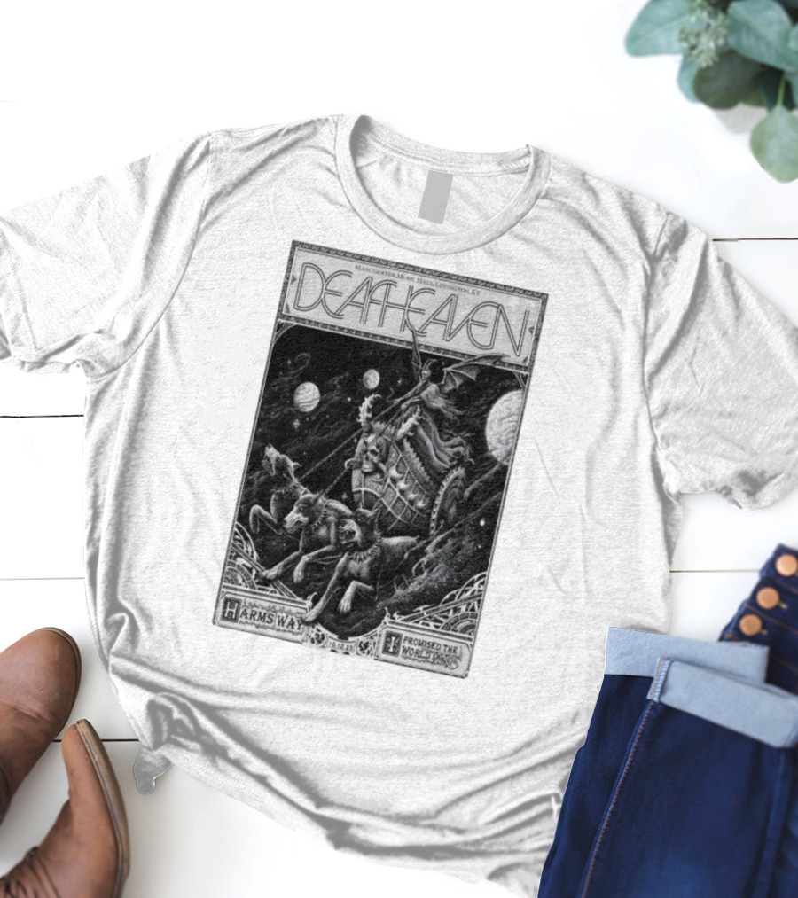 Deafheaven Manchester Music Hall Lexington KY Harms Way Promised The World 10.12.25 T-Shirt