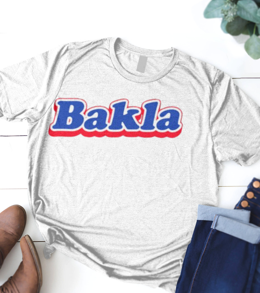 Bakla Bold Blue And Red T-Shirt